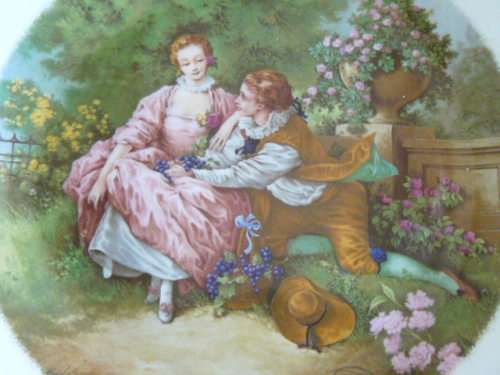ROMANTICSCENCE CONSTANTIA PLATE 17.5 CM