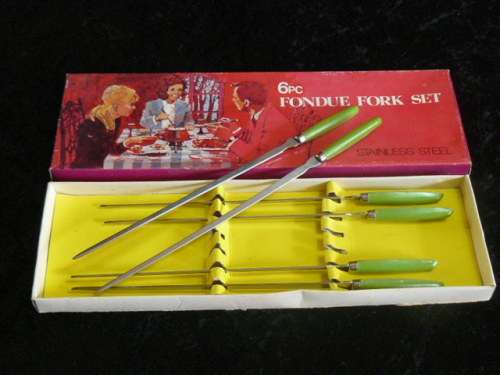 FONDUE  FORKS STAINLESS STEEL