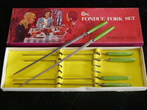 FONDUE  FORKS STAINLESS STEEL