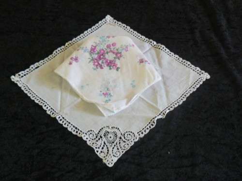 VINTAGE HANKIES X 2