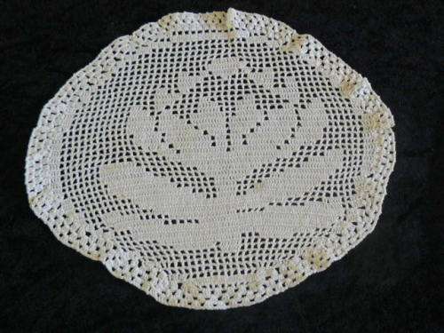 HAND CROCHETED COTTON DOILIE