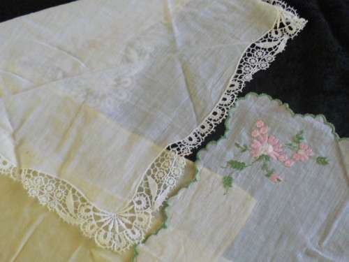 VINTAGE VERY FINE COTTON HANKIES