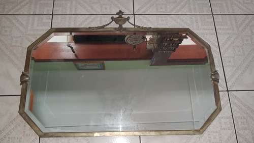 Stunning large art deco wall mirror