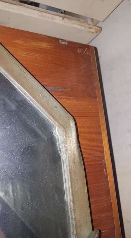 Stunning large art deco wall mirror