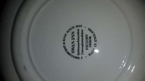 one lot of 3 display plates