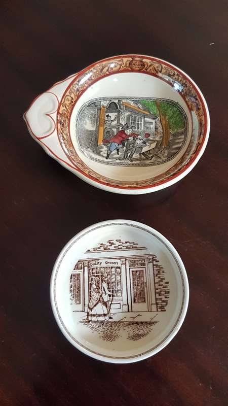 Adams Bon Bon dishes x2