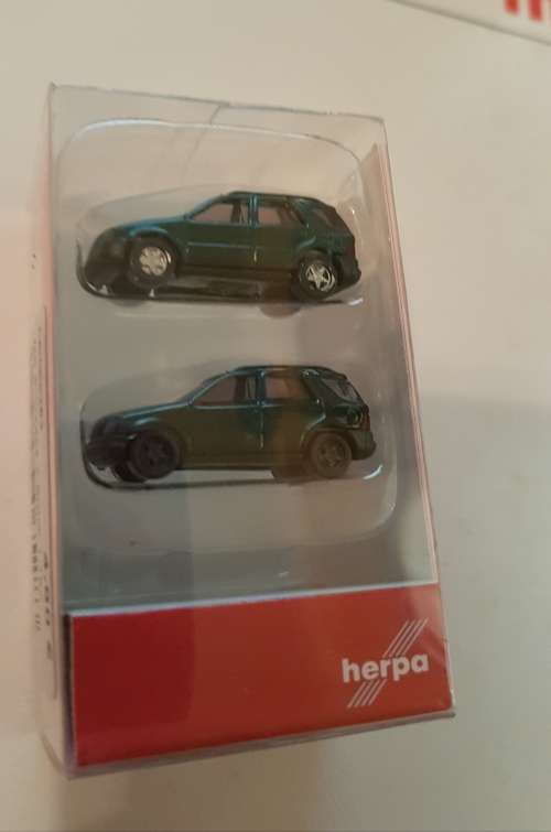 Herpa M benz B-class  N GUAGE x 2