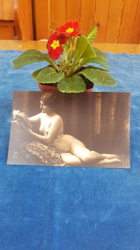 1940-50s  Paris vintage print post card size
