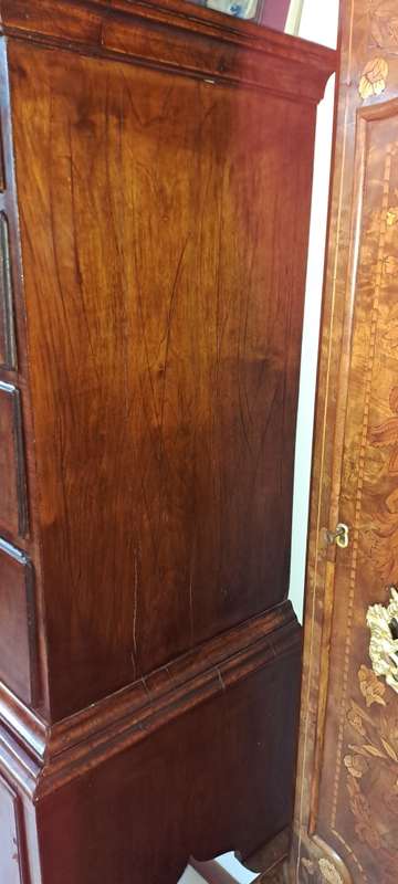 18 Century wall nut chest on stand George 11