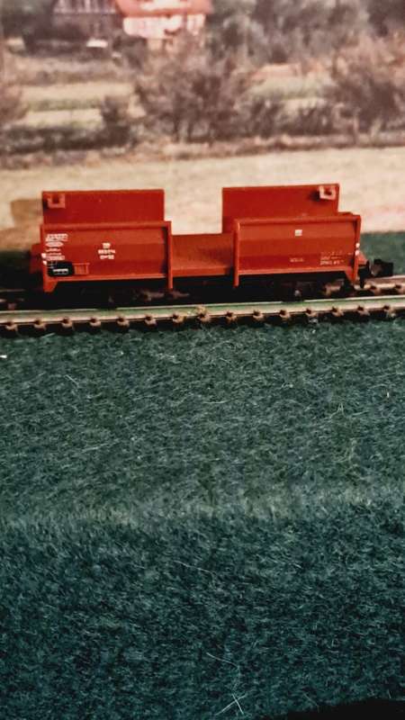 Trix N guage DB car carrier no box