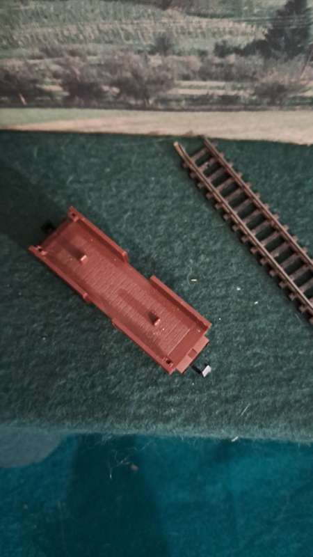 Trix N guage DB car carrier no box