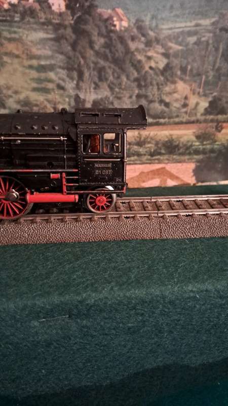HO gauge Märklin 3026 steam locomotive BR 01097 F800