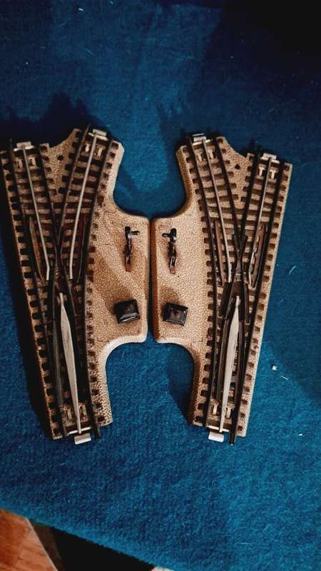 Marklin HO M track left and right turnouts manual