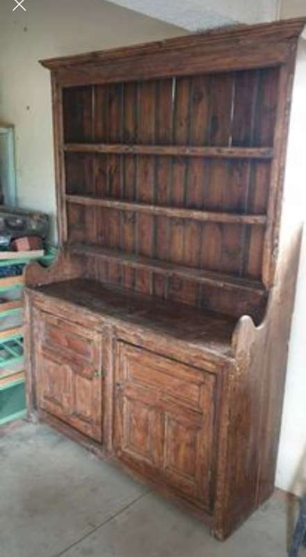 SPECIAL ### 18th century oak large Irish dresser FULL OF CHARACTER AND AGE