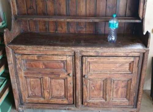 SPECIAL ### 18th century oak large Irish dresser FULL OF CHARACTER AND AGE