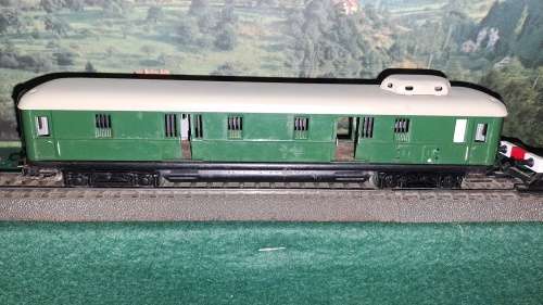 MARKLIN HO SCALE 346/4 baggage car metal 1954