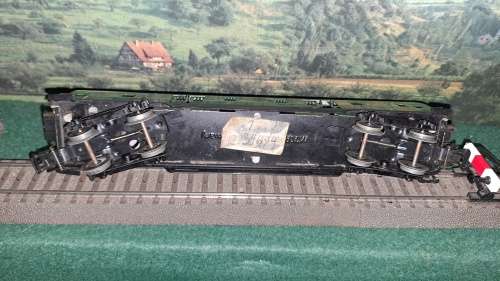 MARKLIN HO SCALE 346/4 baggage car metal 1954