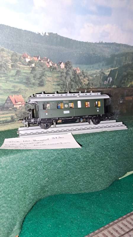 Trix Ho class 3 passenger coach 3730 boxed