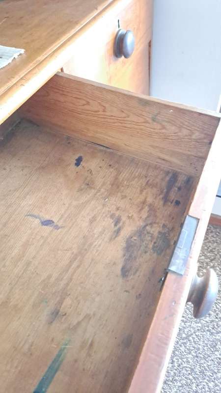 REDUCED Colonial Australian cedar five drawer chest ca 1840