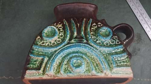 Carstens Tönnieshof 7858-15 ceramic vase ceramic west german pottery design60s 70s  vintage Lava