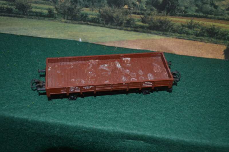 marklin HO low side open good carrier 20 80 323 1 791 some glue on bed