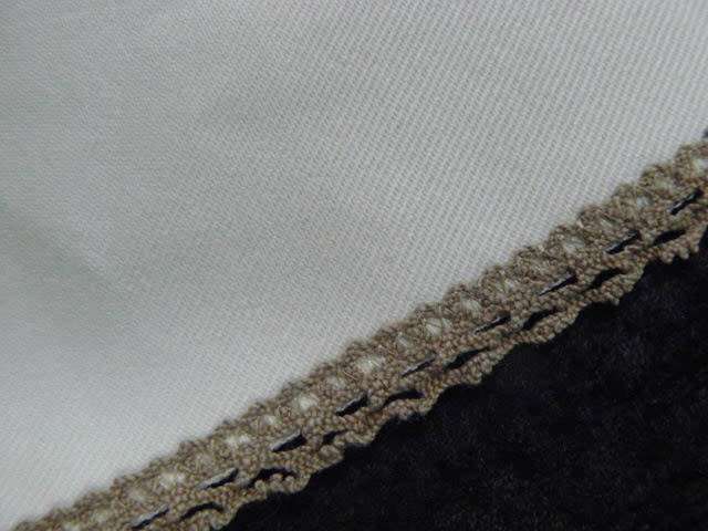 HAND PAINTED TRAY CLOTH