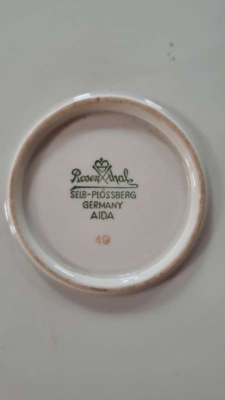 Large Rosenthal ` pine needles collection` serving plate