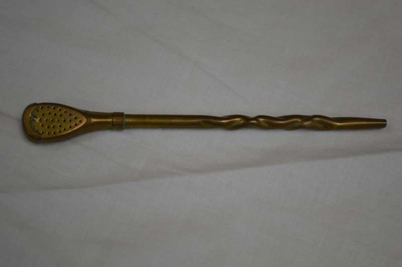 YERBA mate straw Bombilla Brass