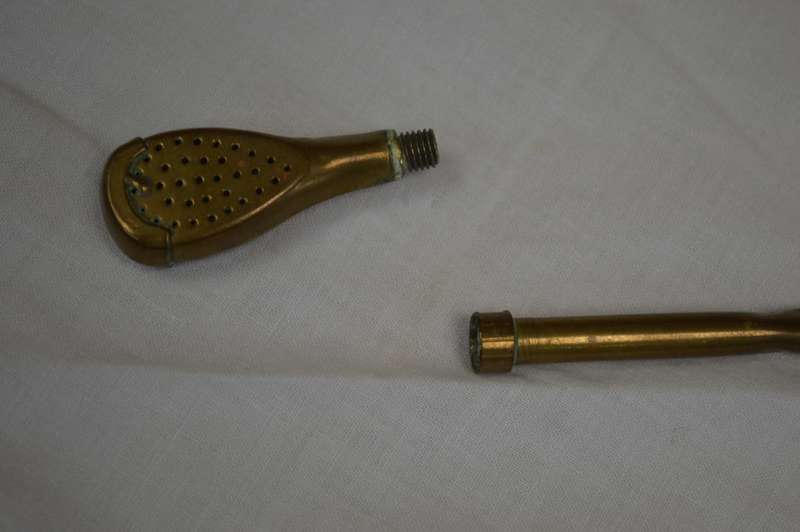 YERBA mate straw Bombilla Brass