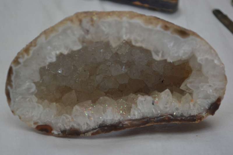 Stunning white chrystal goede 638g