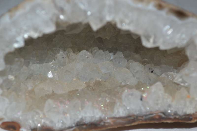 Stunning white chrystal goede 638g