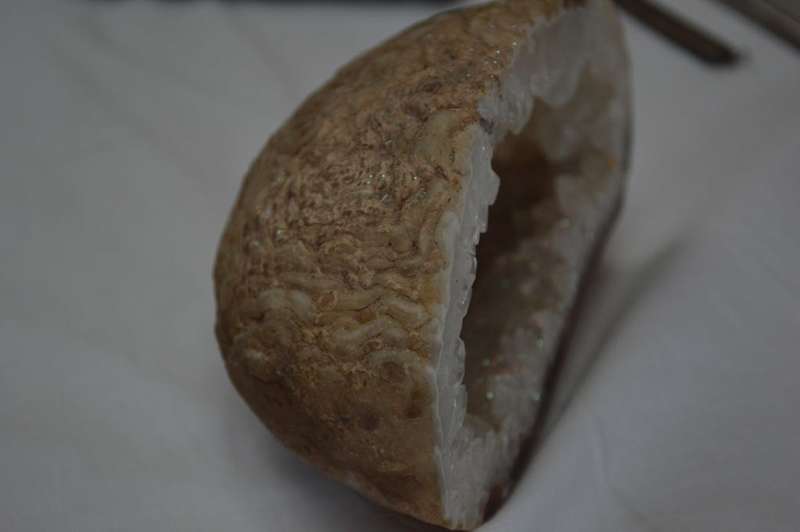 Stunning white chrystal goede 638g