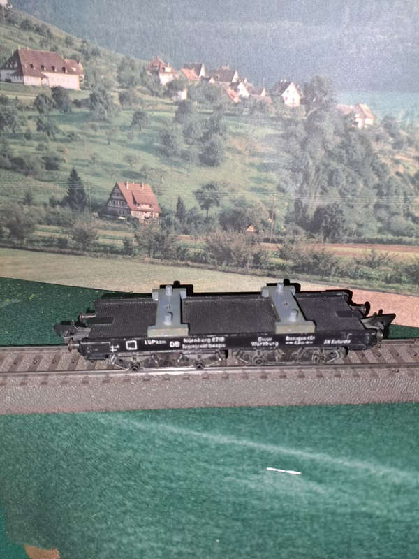 Fleischmann HO Nurnberg 6718 metal carrier