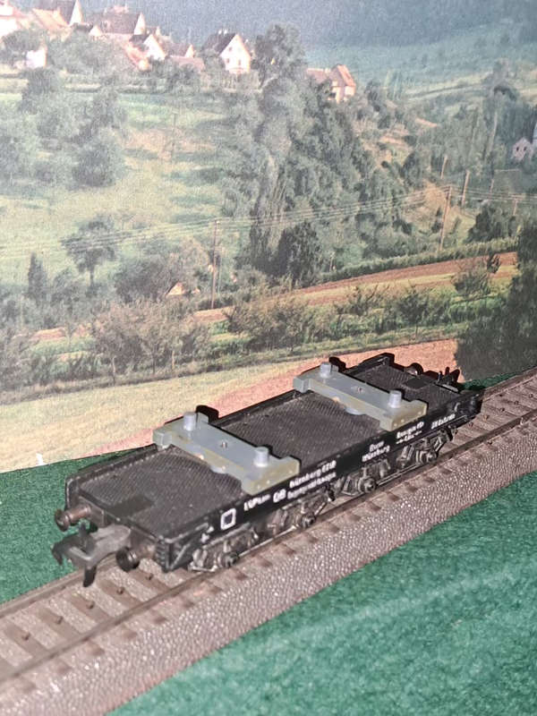 Fleischmann HO Nurnberg 6718 metal carrier