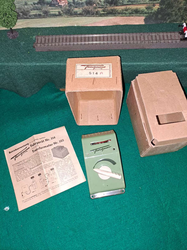 fleischmann HO  514 controller new in original box
