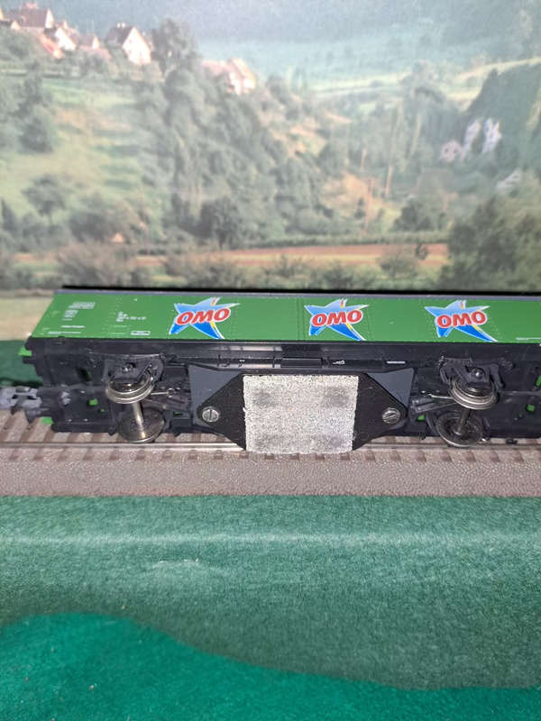 Roco 47665 Rail Cleaning Wagon Omo DB Alternating Current Gauge H0 Boxed