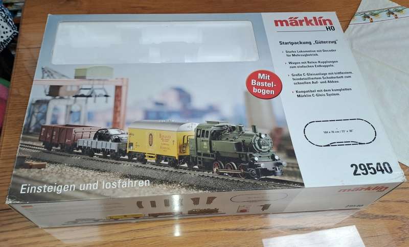 Marklin starter set 29540 empty box
