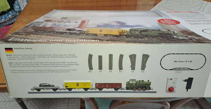 Marklin starter set 29540 empty box