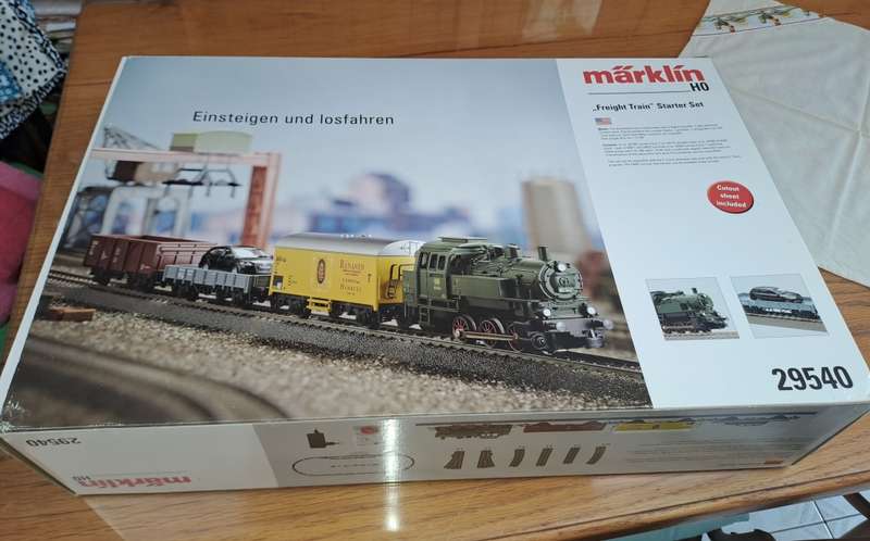 Marklin starter set 29540 empty box