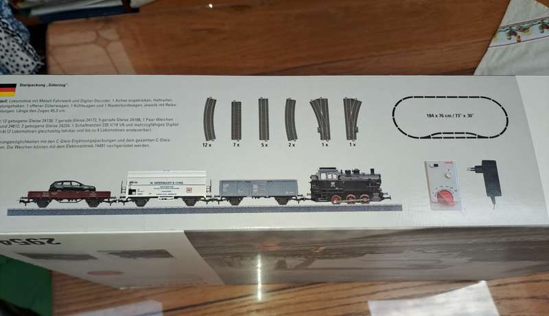 Marklin starter set 29541 empty box