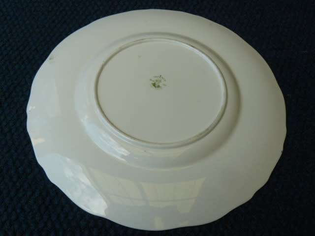 PORCELAIN PLATE REGENCY ENGLAND 27.5 CM