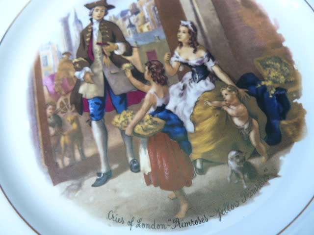 PORCELAIN PLATE LIVERPOOL RD STROKE ON TRENT ENGLAND 25 CM