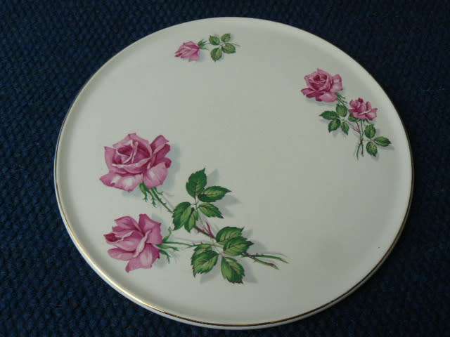 PORCELAIN PLATE ROYAL TUDOR WARE BARKER BROS LTD ENGLAND 28 CM