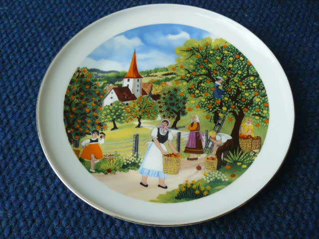 CERAMIC PLATE CONSTANTIA 23 CM