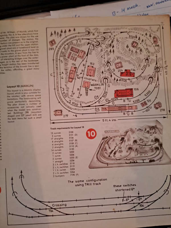 Faller scenic layout plans 840E 37 pages