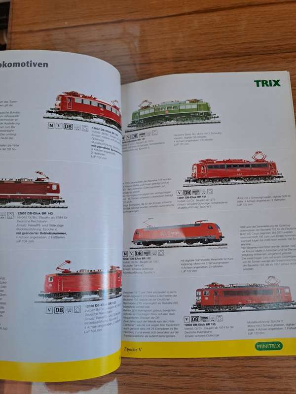 Trix main catalogue 1997/98 224 pages
