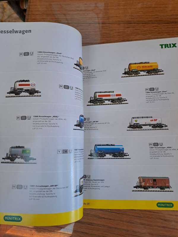 Trix main catalogue 1997/98 224 pages