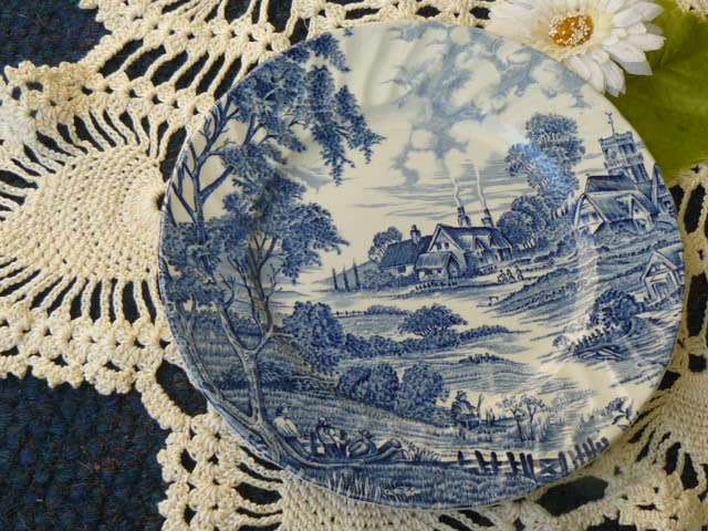 PORCELAIN PLATE RIDGWAY ENGLAND