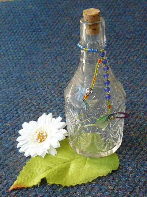 DECANTER CUT GLASS