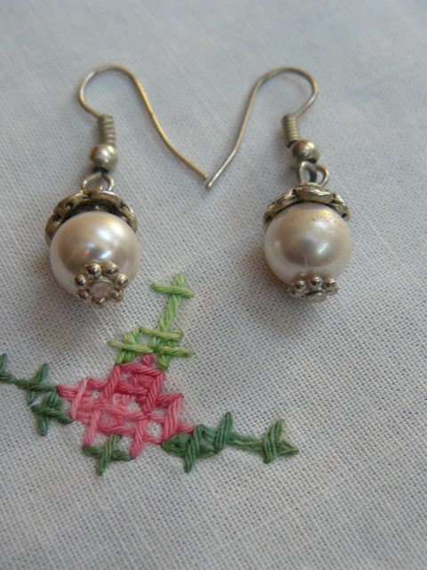 PEARL EARRINGS FOUX